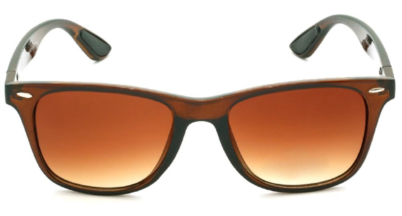     			Sunnies Brown Square Sunglasses ( Pack of 1 )