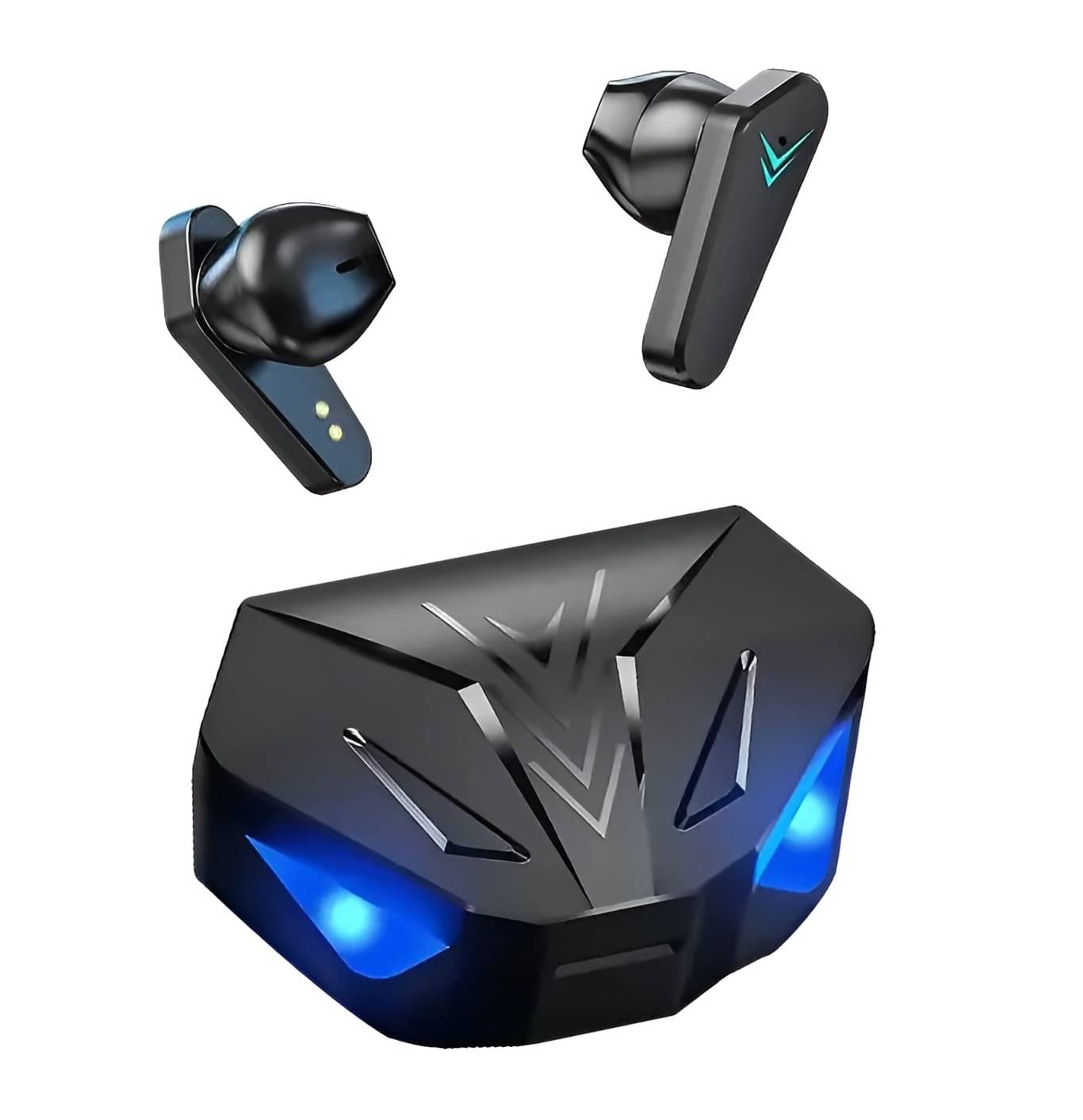     			VERONIC X15 Bluetooth True Wireless (TWS) In Ear 20 Hours Playback Fast charging,Low Latency IPX4(Splash & Sweat Proof) Black