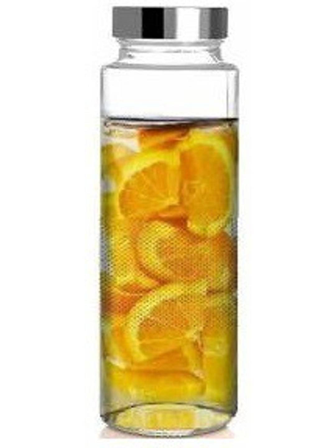     			AFAST Water Milk Serving And Storing Bottle Transparent Glass Water Bottle 750 mL ( Set of 1 )