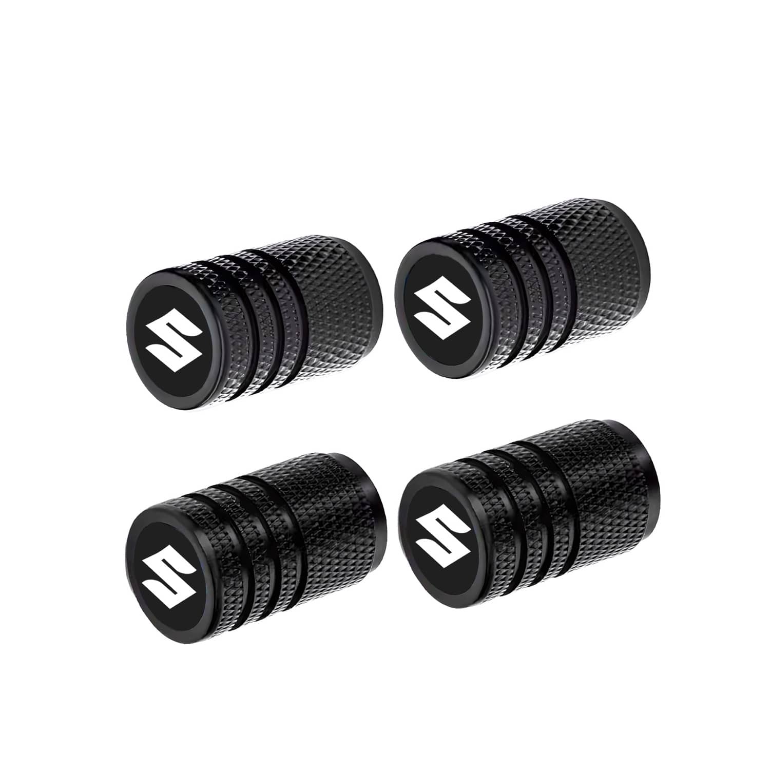 SIAGO Tyre Valve Caps Maruti Suzuki Set of 4