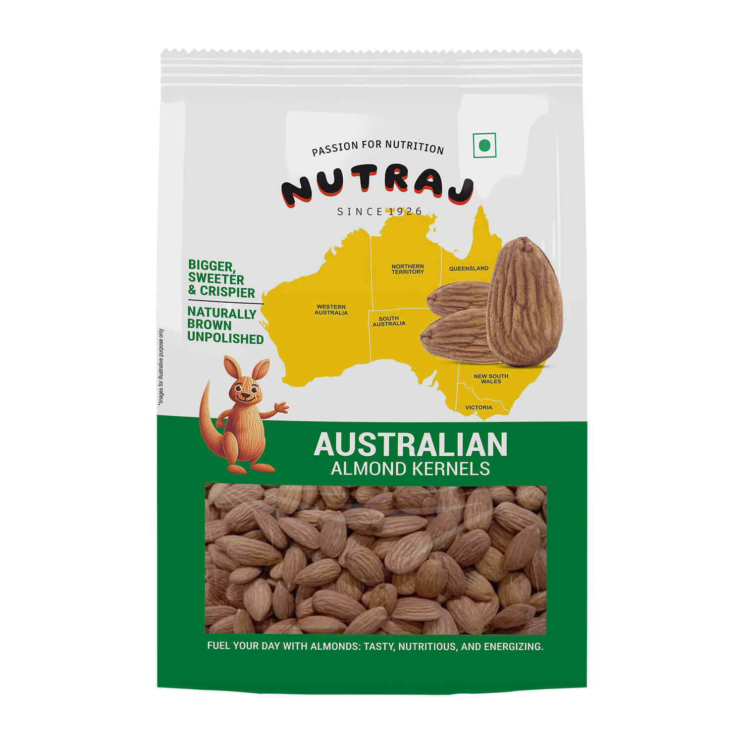     			Nutraj Australian Almond 1 Kg, Australian Badam 1 Kg