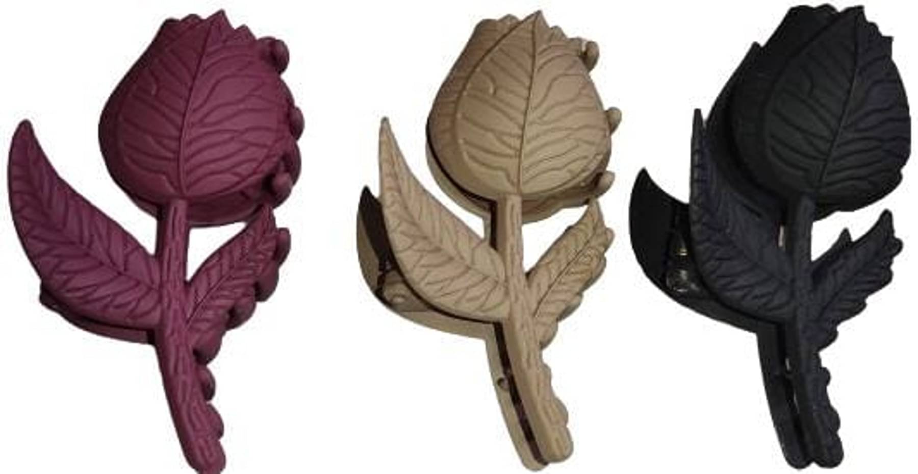     			PasCom Black,Red,Off-White Girls Clutcher ( Pack of 3 )