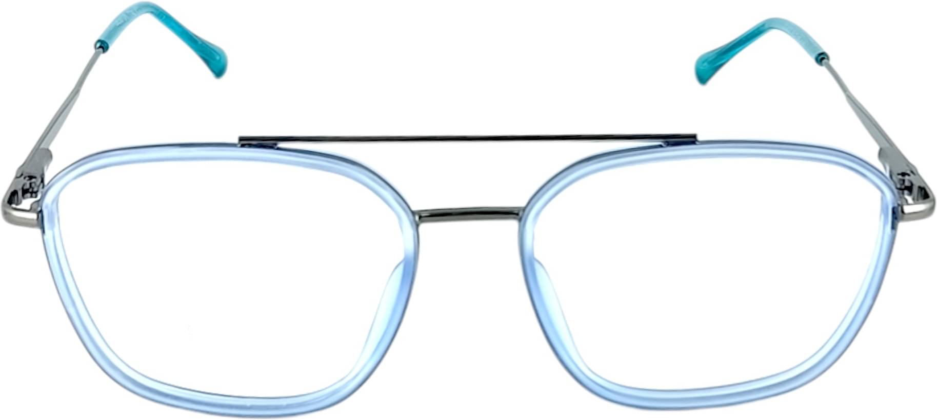     			Redex Blue Square Eyeglass Frame ( Pack of 1 )