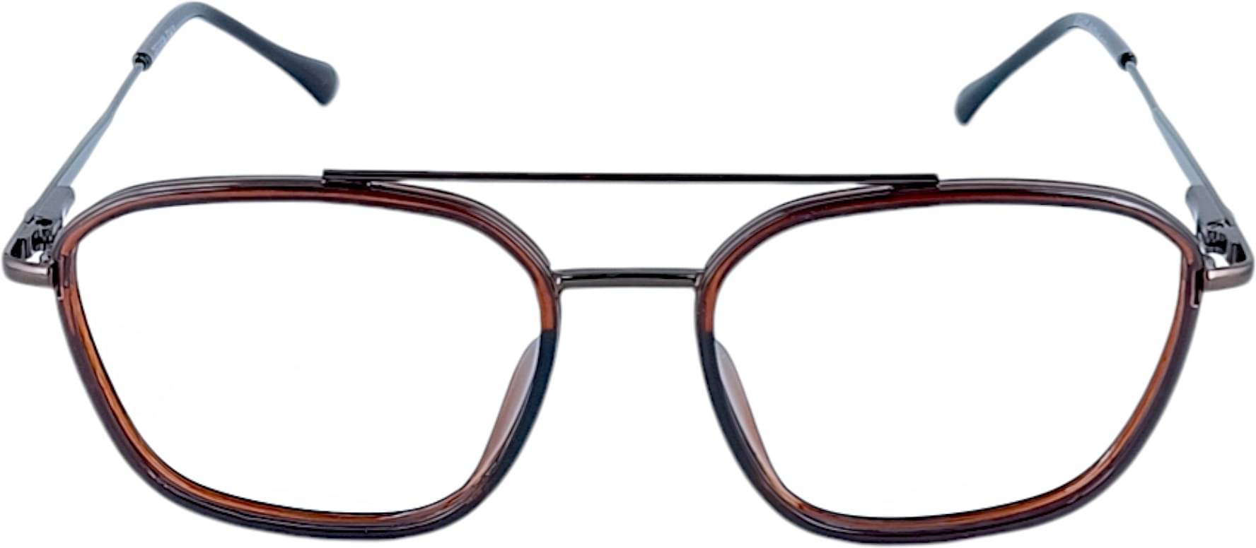     			Redex Brown Square Eyeglass Frame ( Pack of 1 )