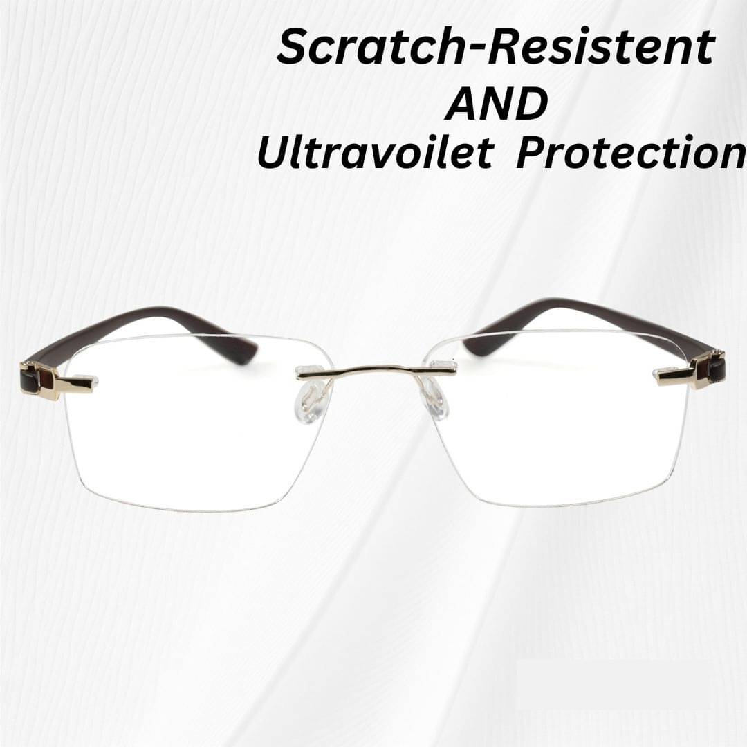     			Redex Brown Square Eyeglass Frame ( Pack of 1 )