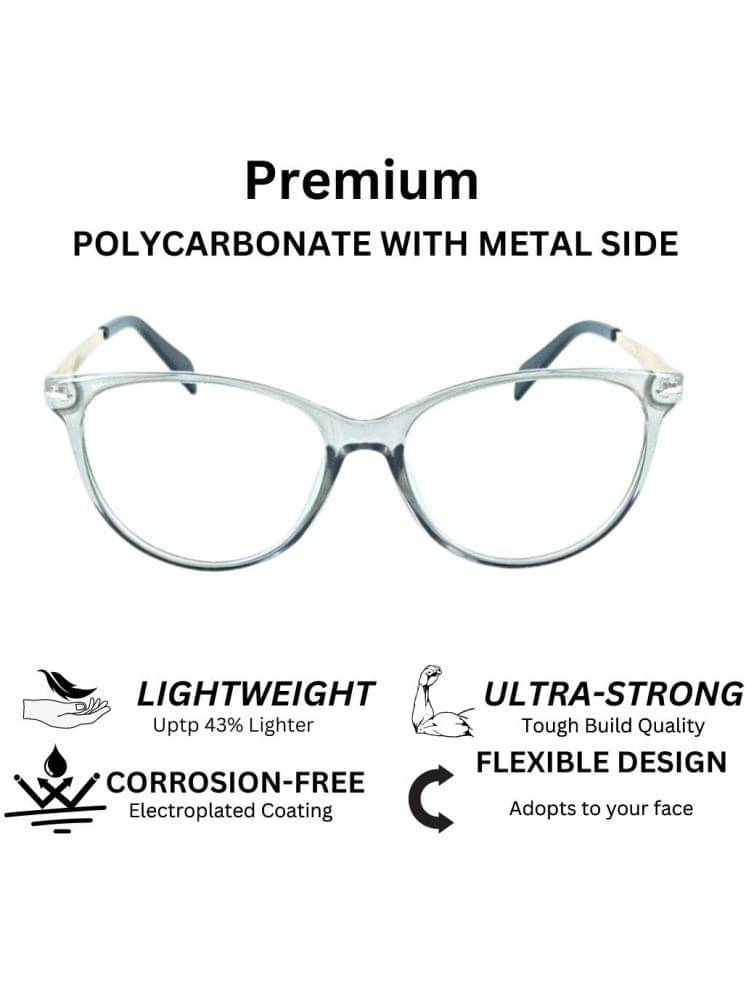 Redex Khaki Cat Eye Eyeglass Frame ( Pack of 1 ) Redex Khaki Cat Eye Eyeglass Frame ( Pack of 1 )