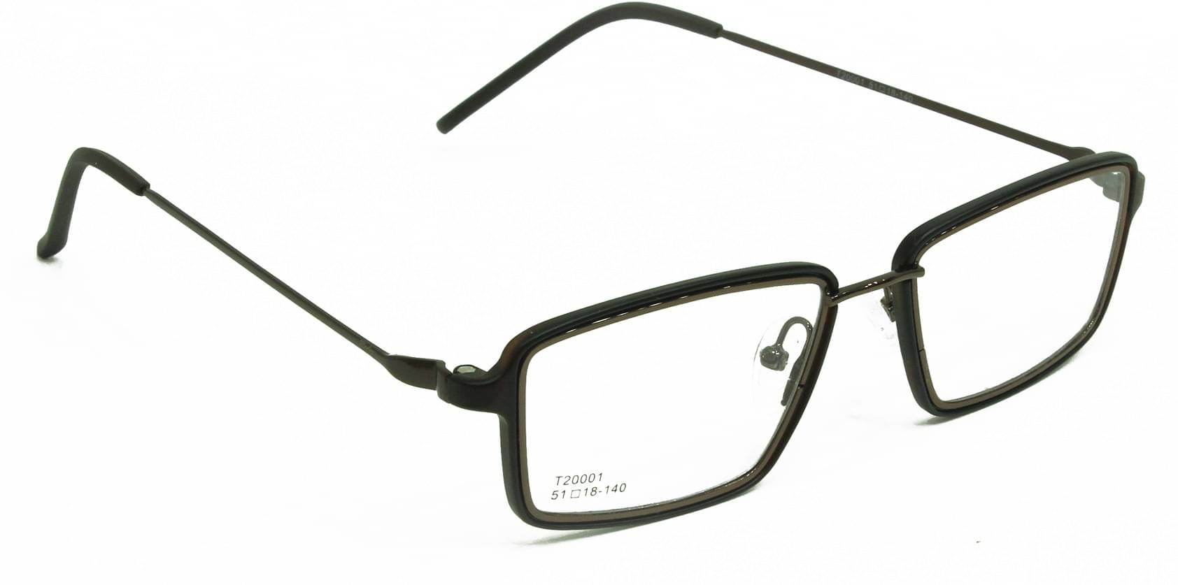 Redex Khaki Rectangular Eyeglass Frame ( Pack of 1 ) Redex Khaki Rectangular Eyeglass Frame ( Pack of 1 )