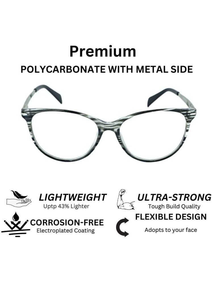 Redex Multicolor Cat Eye Eyeglass Frame ( Pack of 1 ) Redex Multicolor Cat Eye Eyeglass Frame ( Pack of 1 )