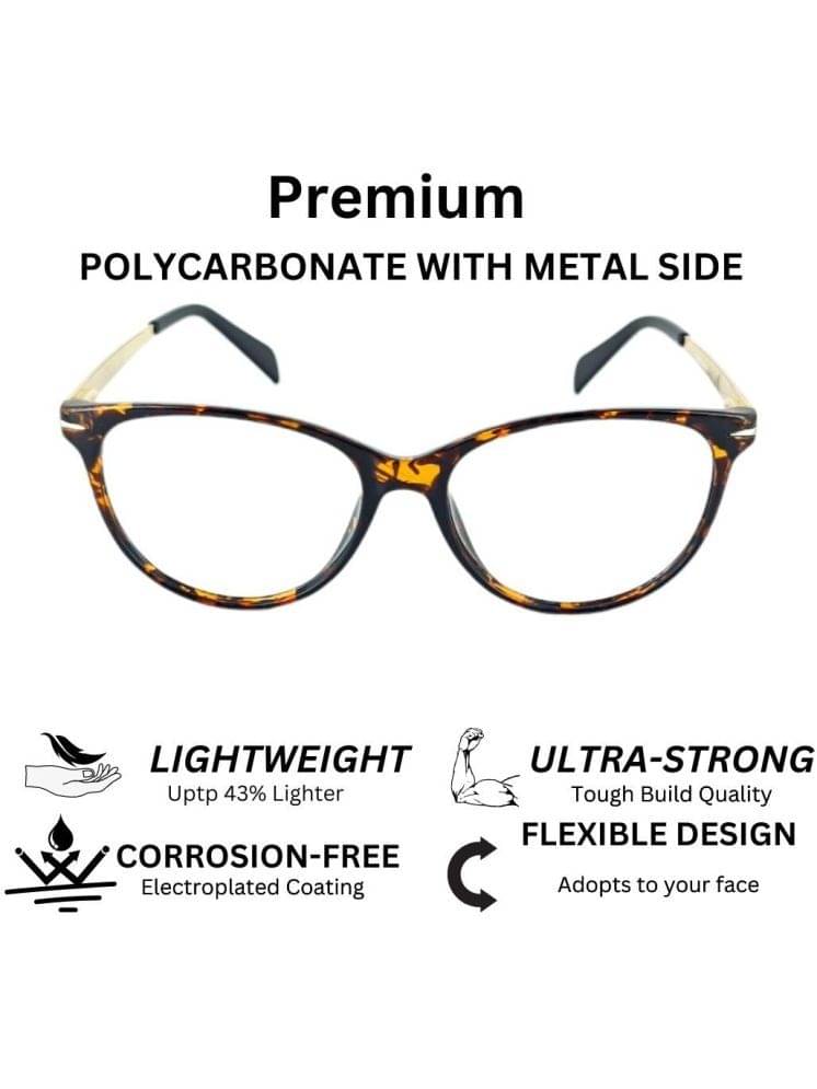 Redex Multicolor Cat Eye Eyeglass Frame ( Pack of 1 ) Redex Multicolor Cat Eye Eyeglass Frame ( Pack of 1 )