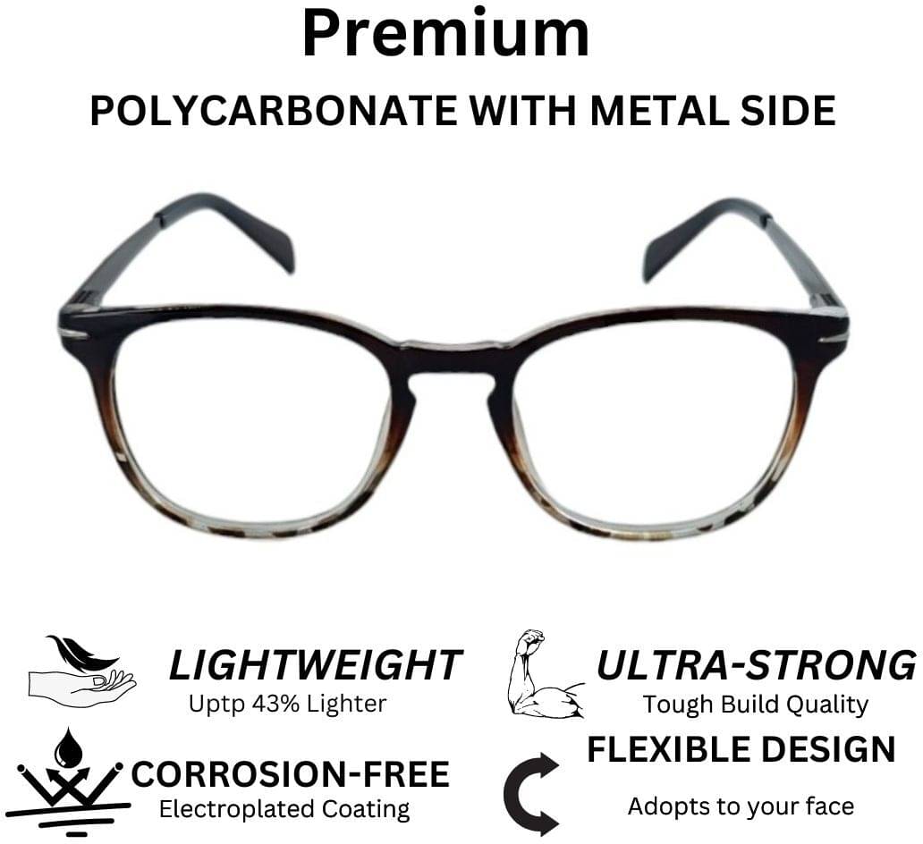 Redex Multicolor Round Eyeglass Frame ( Pack of 1 ) Redex Multicolor Round Eyeglass Frame ( Pack of 1 )
