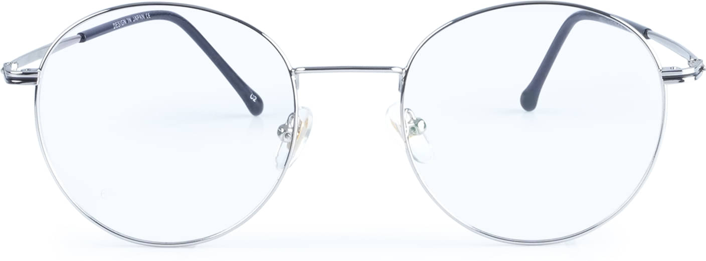     			Redex Silver Round Eyeglass Frame ( Pack of 1 )
