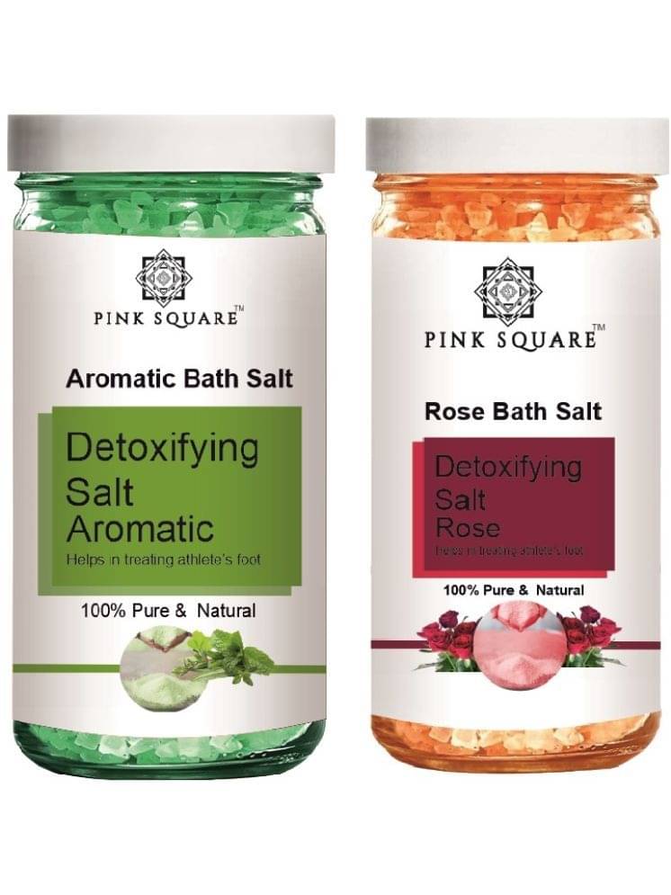     			pink square Bath Salt Crystal Bath Salt 200 g Pack of 2