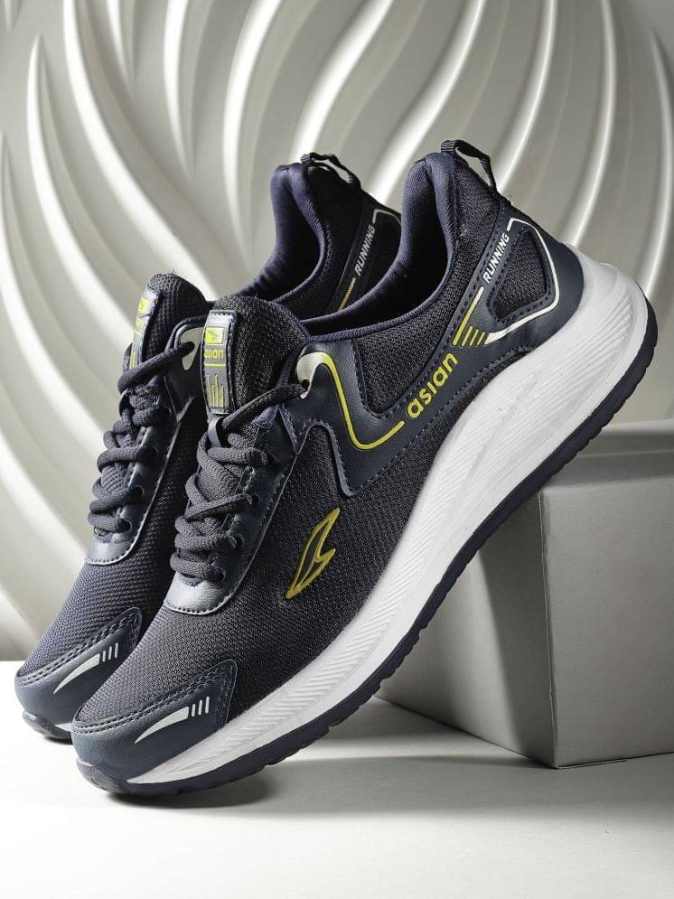     			ASIAN NEXON-05 Navy Blue Men's Sports Running Shoes