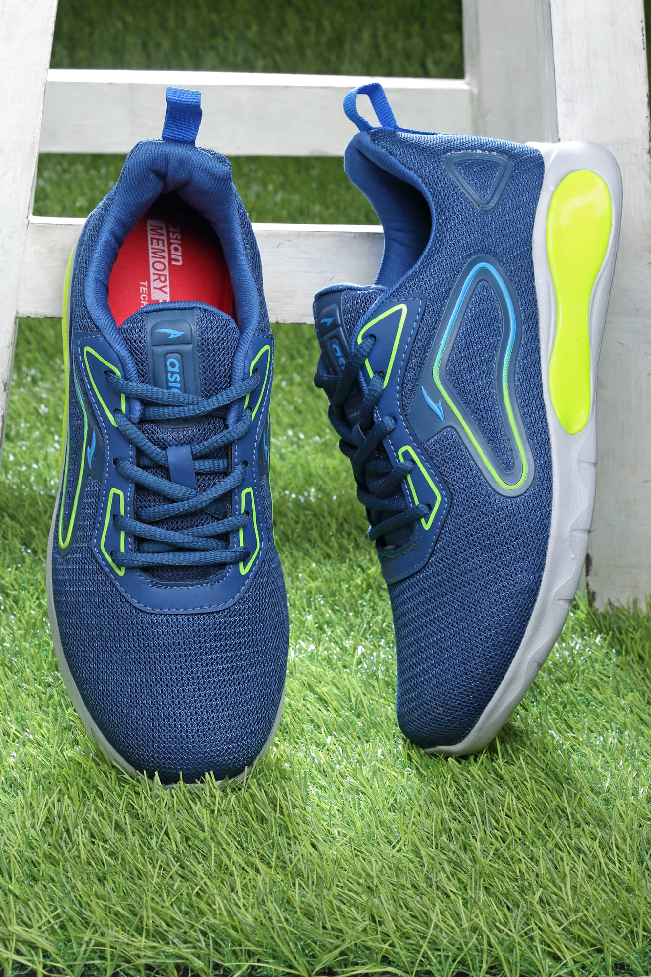     			ASIAN OSCAR-04 Navy Blue Men's Sports Running Shoes