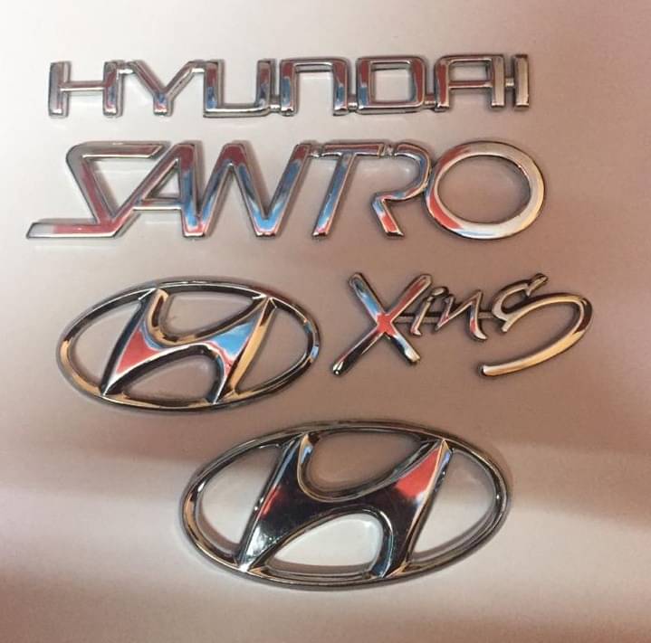     			HRBull 3D Logo In Car Sticker Silver