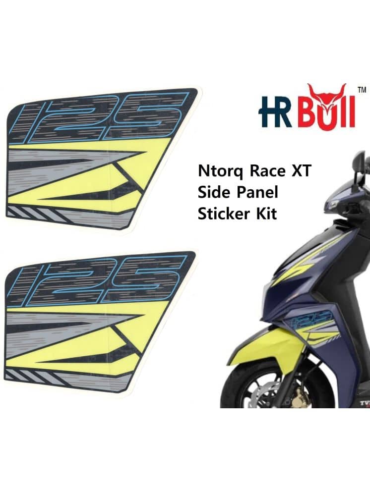 HRBull Vinyl In Car Sticker Multicolour