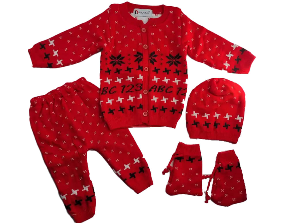     			(PACK-1)Baby Born Sweater, Cap and Socks Set