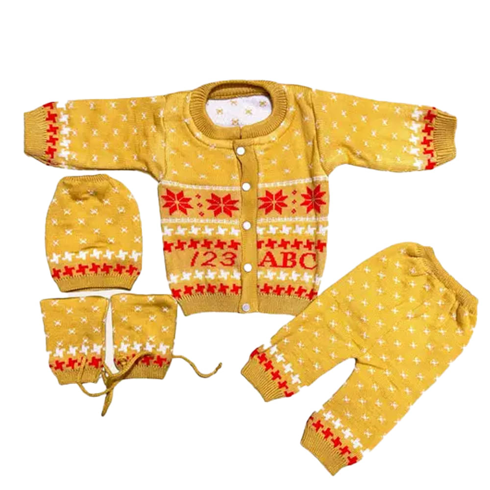     			(PACK-1)Baby Born Sweater, Cap and Socks Set