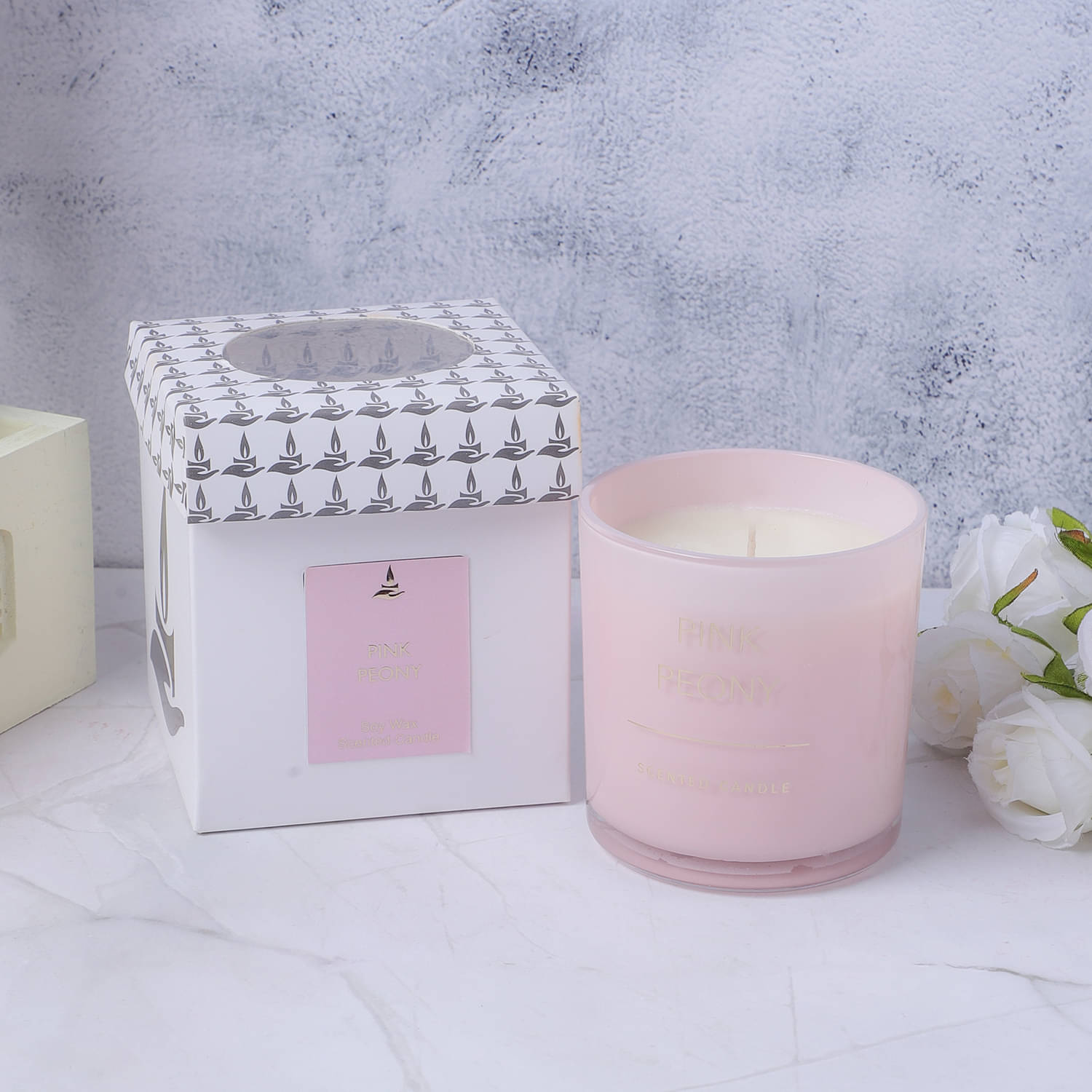     			Parkash Candles Pink Aromatherapy Jar Candle 10 cm ( Pack of 1 )