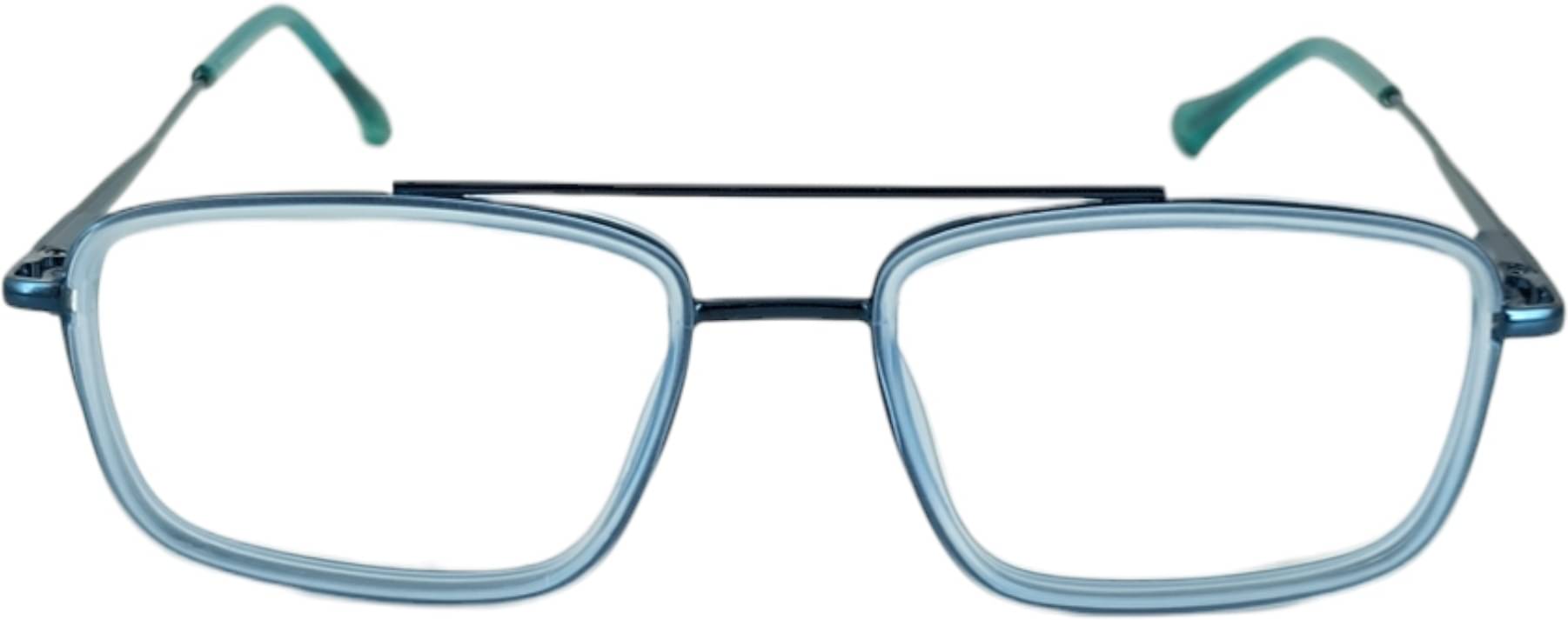     			Redex Blue Rectangular Eyeglass Frame ( Pack of 1 )