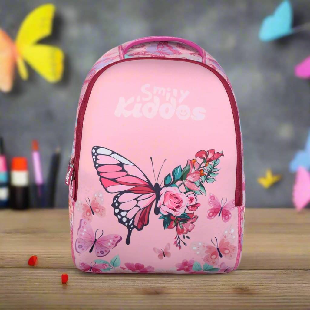     			Smily Kiddos 13 Ltrs Pink Polyester College Bag