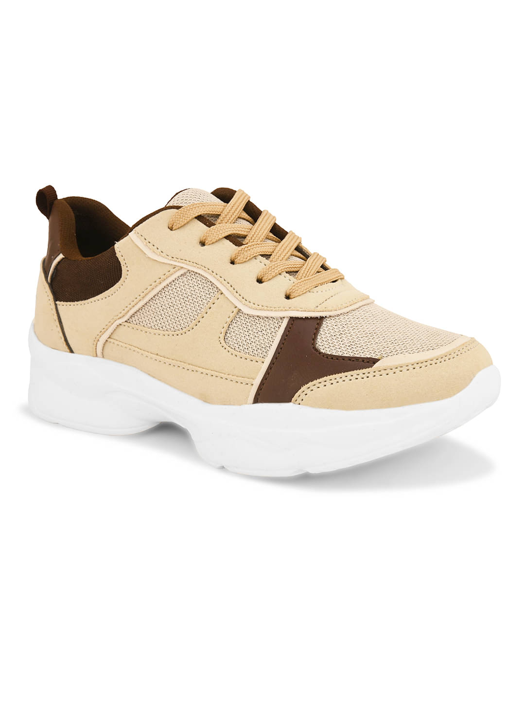     			Fashion Victim Beige Women's Sneakers