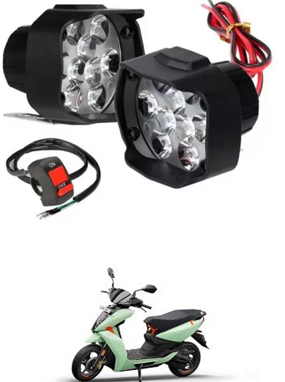 Genric Fog Light For All Bike Make ( Pack of 2 ) Genric Fog Light For All Bike Make ( Pack of 2 )