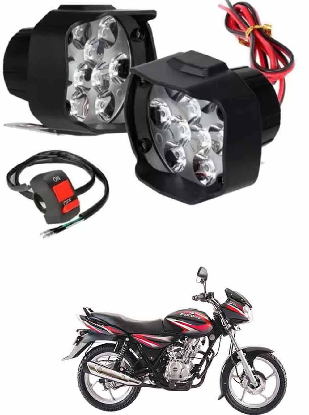 Genric Fog Light For Bajaj ( Pack of 2 )     			Genric Fog Light For Bajaj ( Pack of 2 )