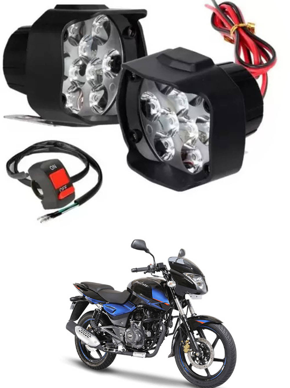 Genric Fog Light For Bajaj ( Pack of 2 ) Genric Fog Light For Bajaj ( Pack of 2 )