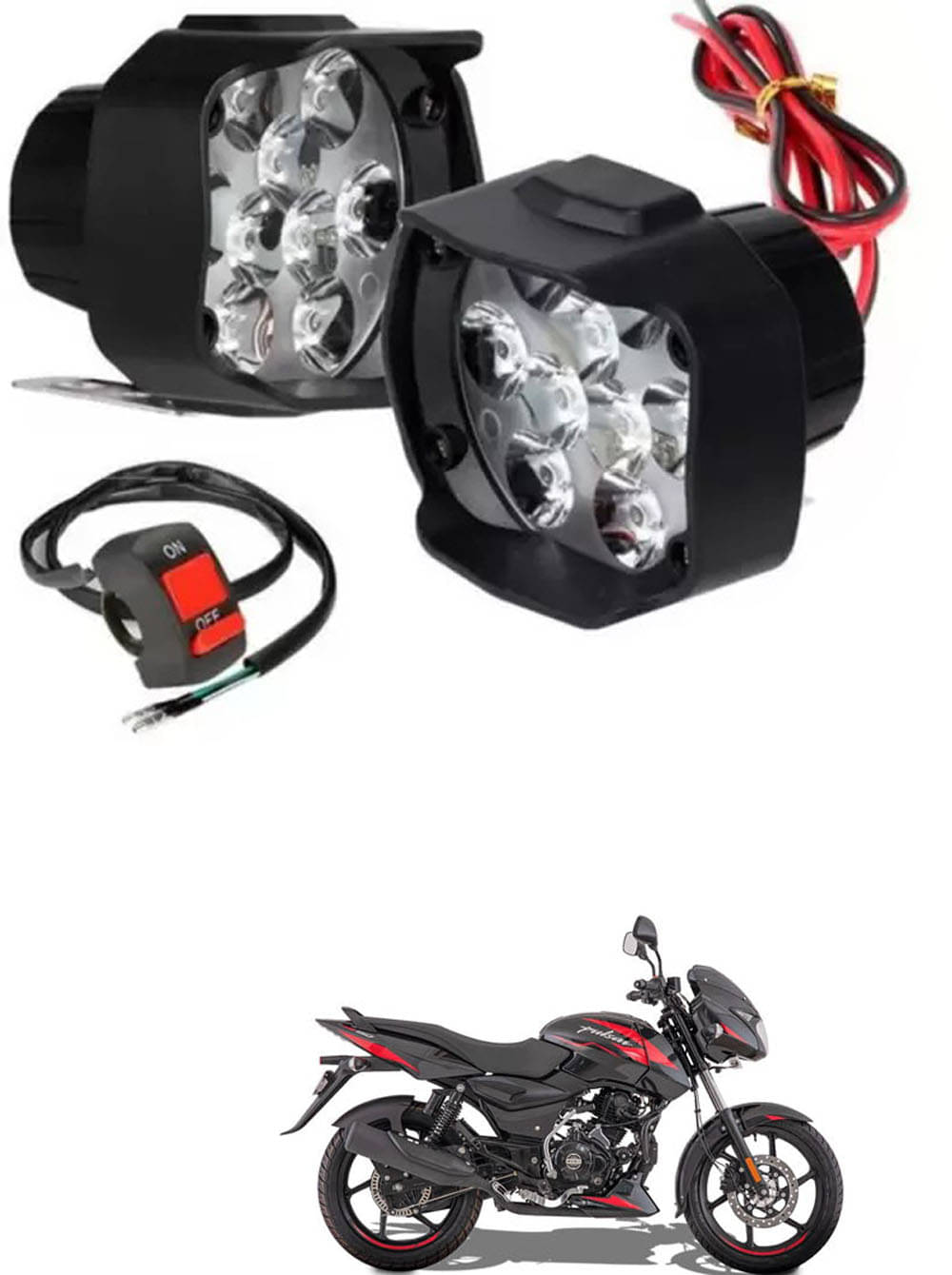 Genric Fog Light For Bajaj ( Pack of 2 ) Genric Fog Light For Bajaj ( Pack of 2 )