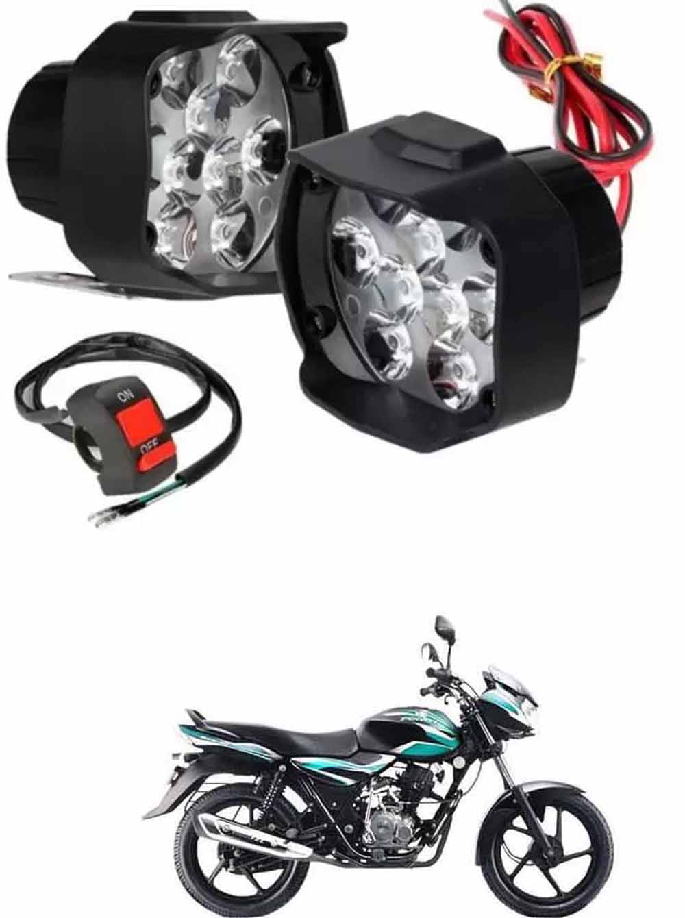 Genric Fog Light For Bajaj ( Pack of 2 ) Genric Fog Light For Bajaj ( Pack of 2 )