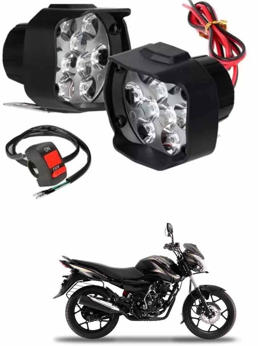     			Genric Fog Light For Bajaj ( Pack of 2 )