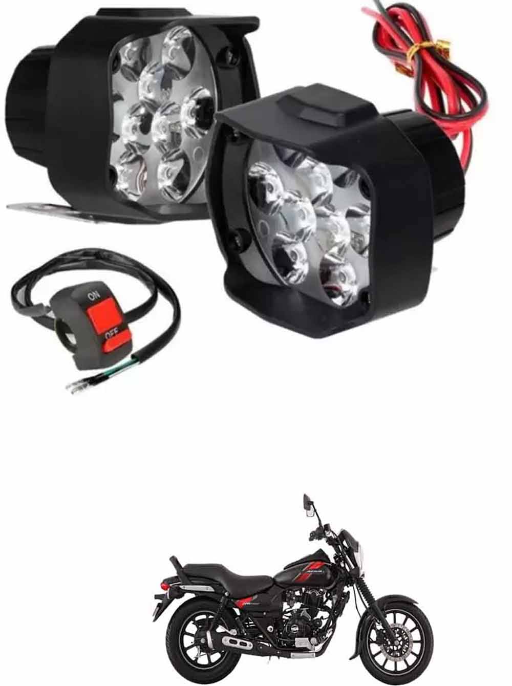     			Genric Fog Light For Bajaj ( Pack of 2 )
