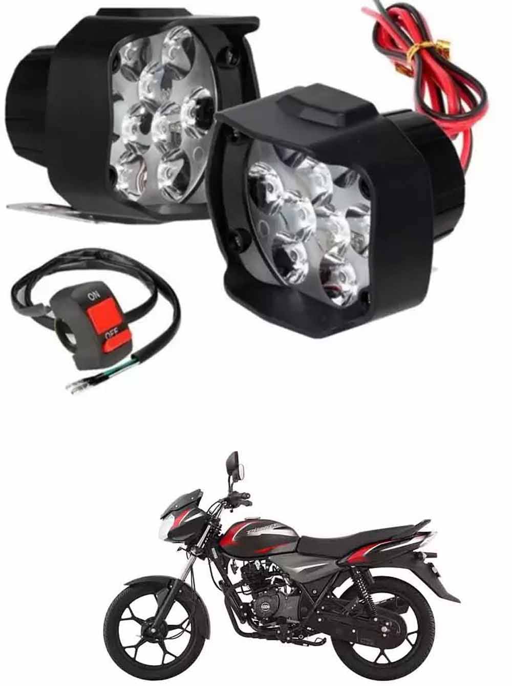     			Genric Fog Light For Bajaj ( Pack of 2 )
