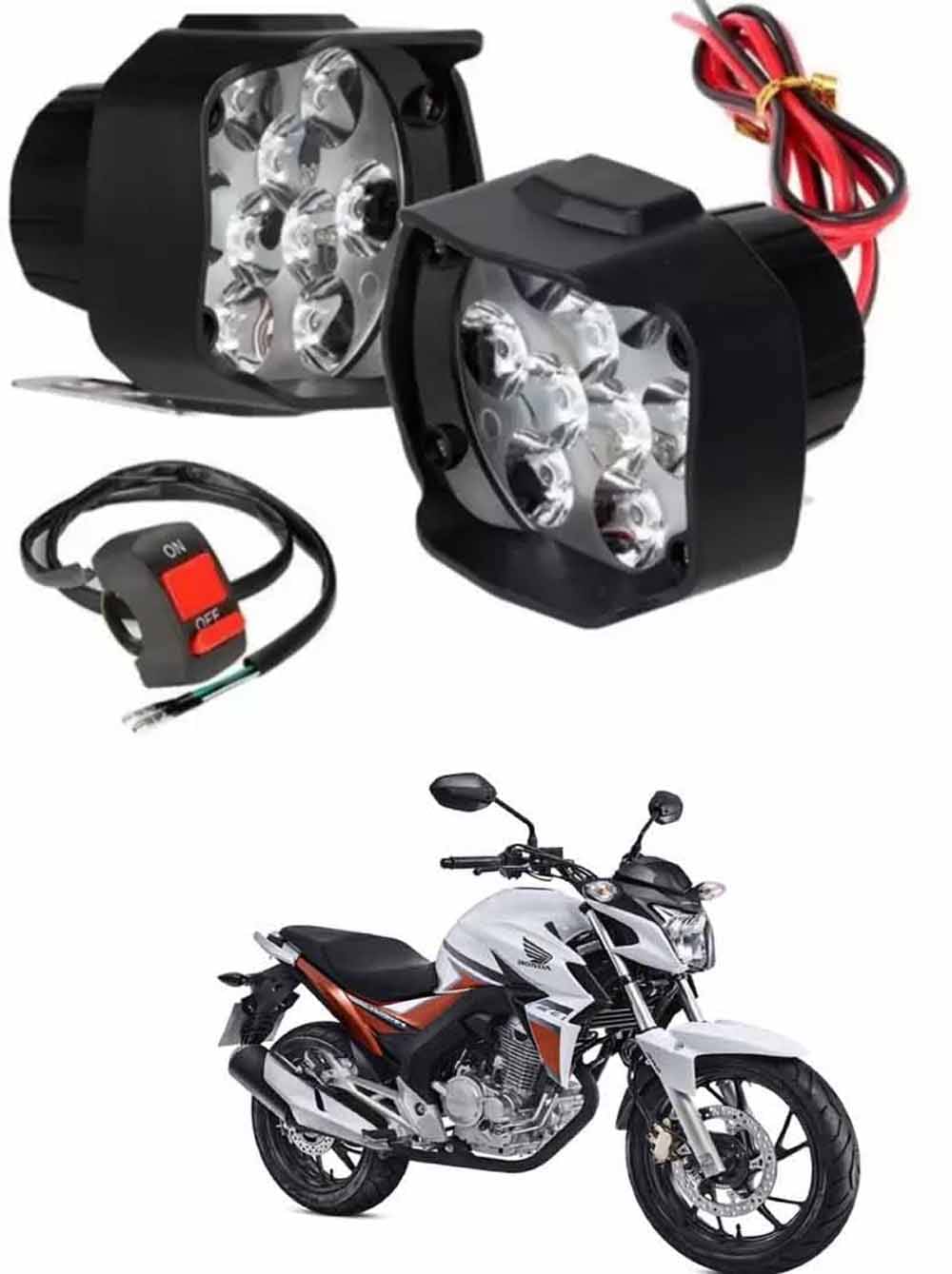     			Genric Fog Light For Honda ( Pack of 2 )