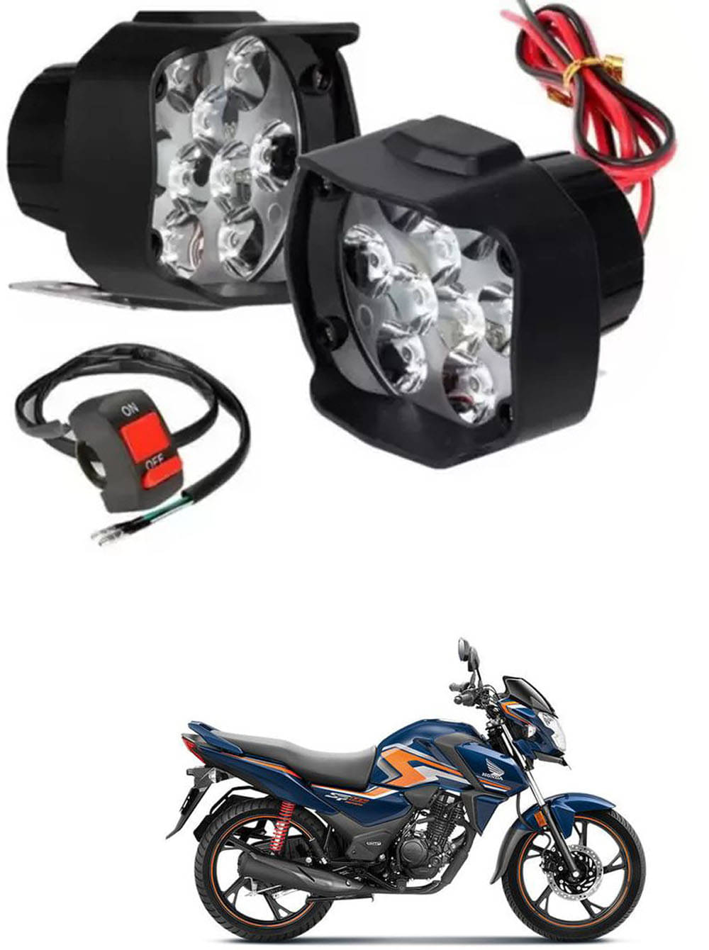Genric Fog Light For Honda ( Pack of 2 )     			Genric Fog Light For Honda ( Pack of 2 )