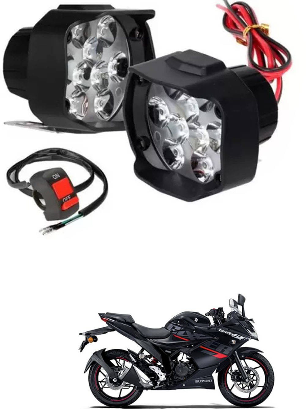 Genric Fog Light For Suzuki ( Pack of 2 ) Genric Fog Light For Suzuki ( Pack of 2 )
