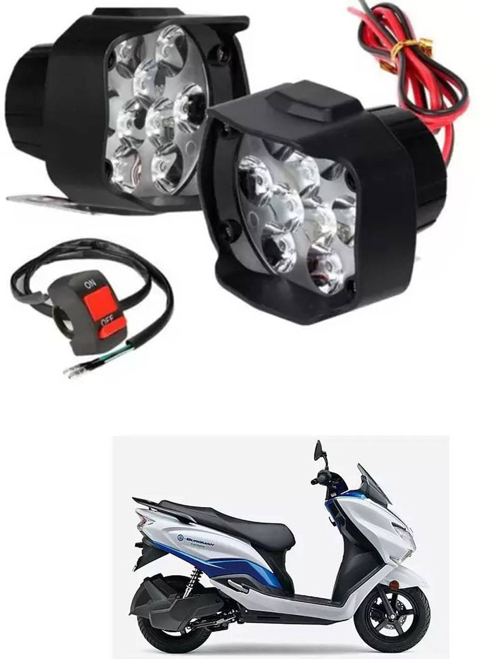     			Genric Fog Light For Suzuki ( Pack of 2 )