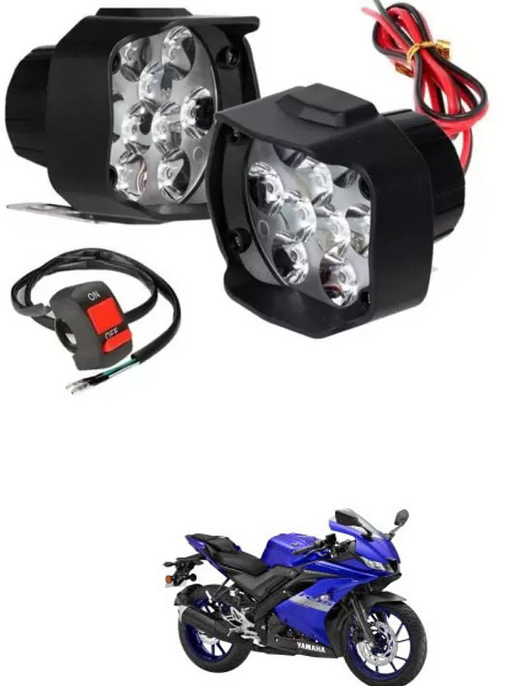     			Genric Fog Light For Yamaha ( Pack of 2 )