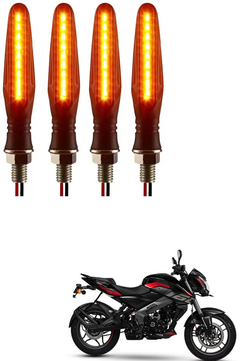 Genric Indicator Light For Bajaj ( Pack of 4 ) Genric Indicator Light For Bajaj ( Pack of 4 )