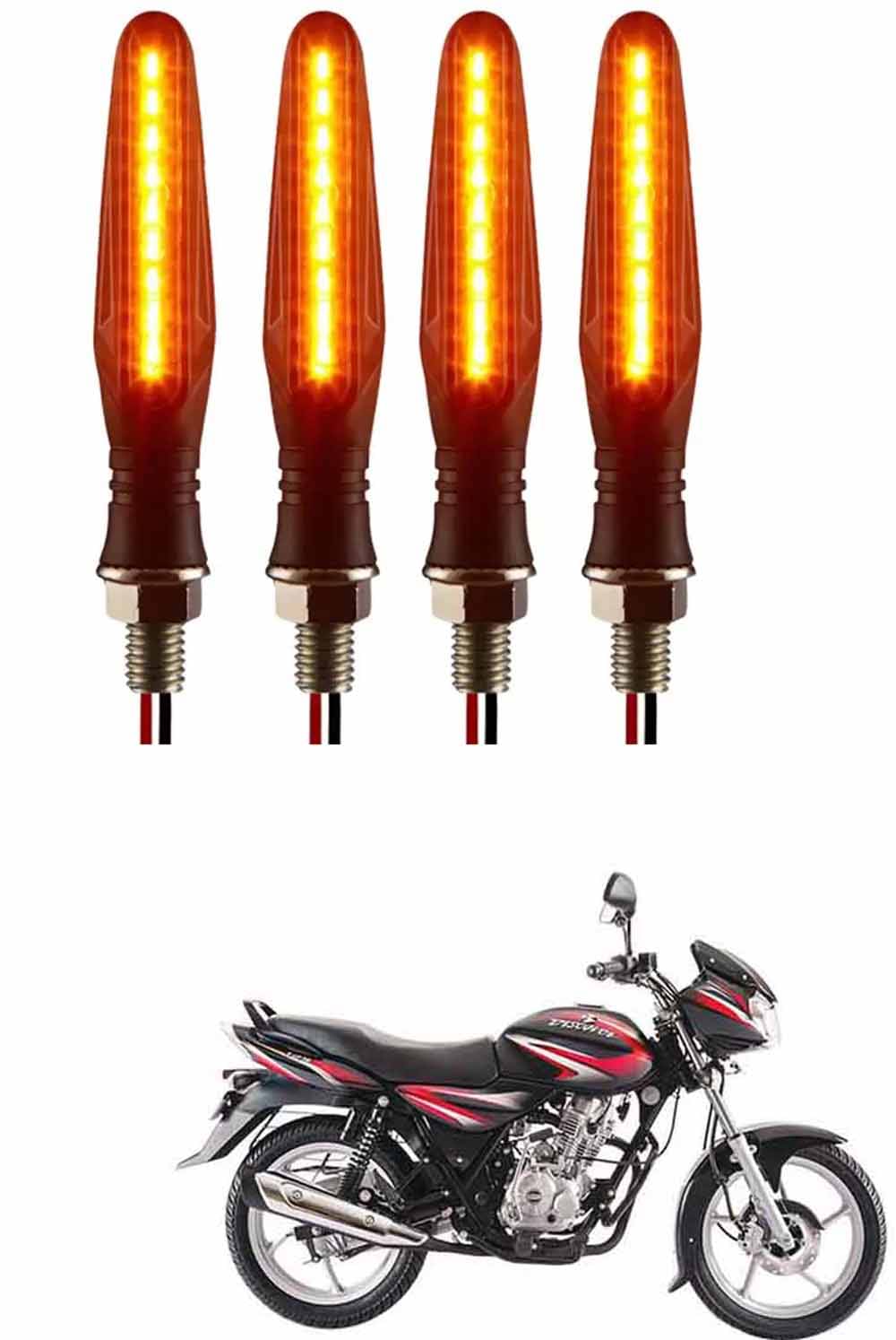 Genric Indicator Light For Bajaj ( Pack of 4 ) Genric Indicator Light For Bajaj ( Pack of 4 )