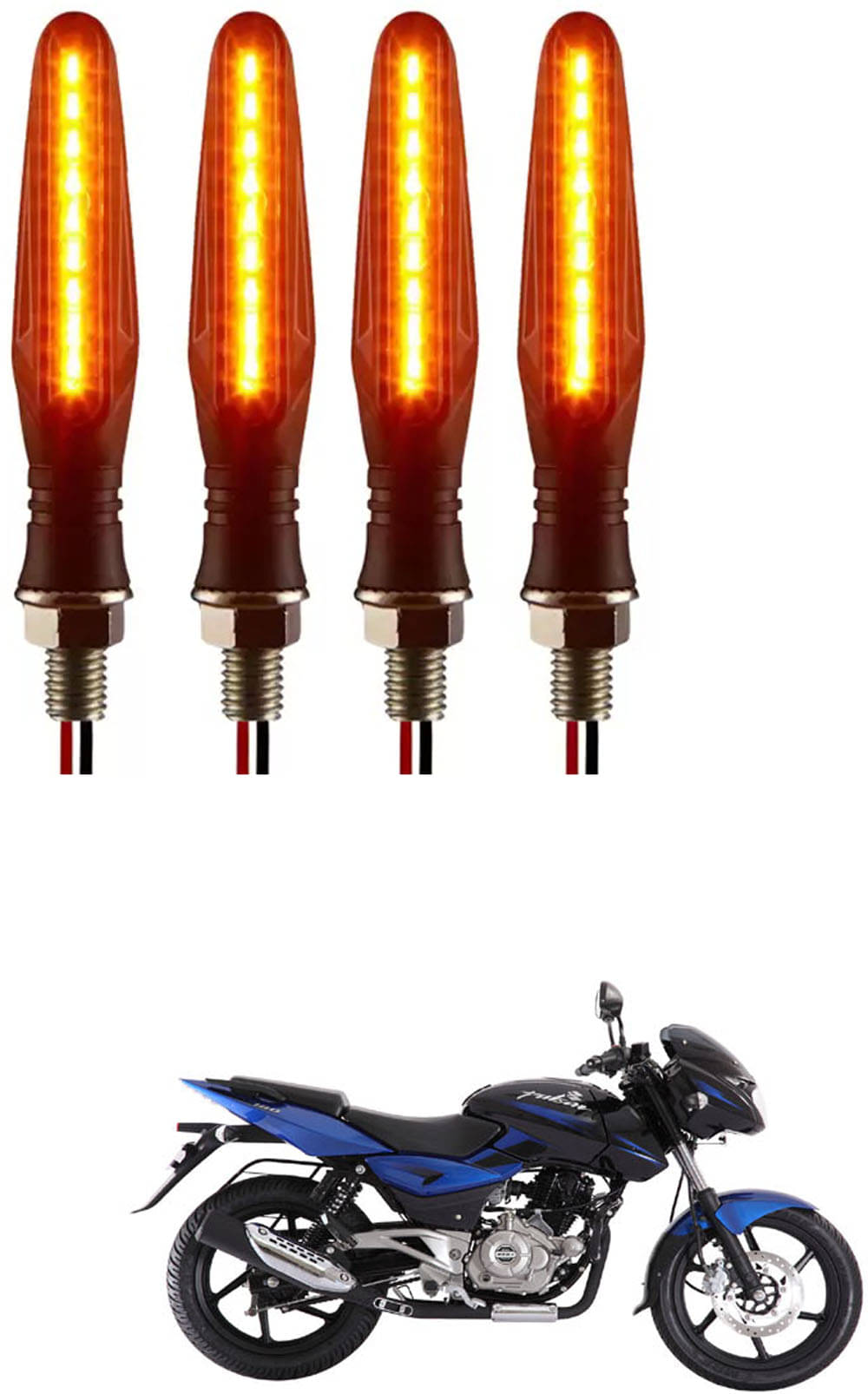     			Genric Indicator Light For Bajaj ( Pack of 4 )