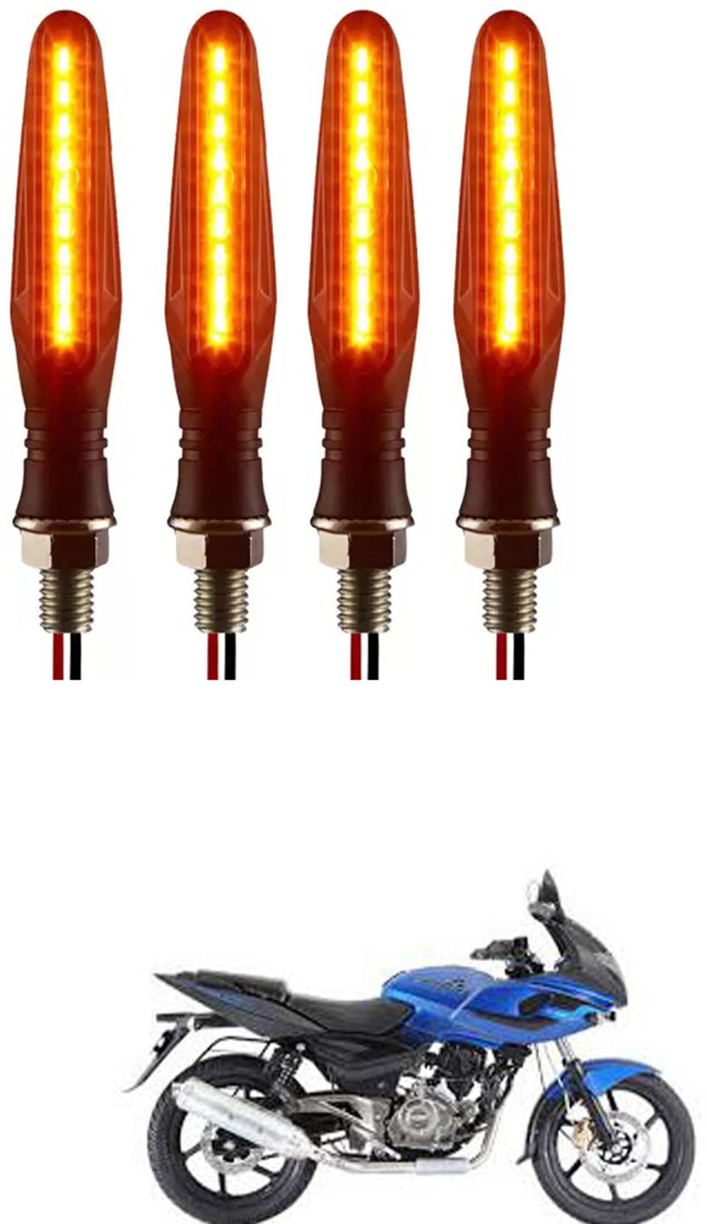 Genric Indicator Light For Bajaj ( Pack of 4 ) Genric Indicator Light For Bajaj ( Pack of 4 )