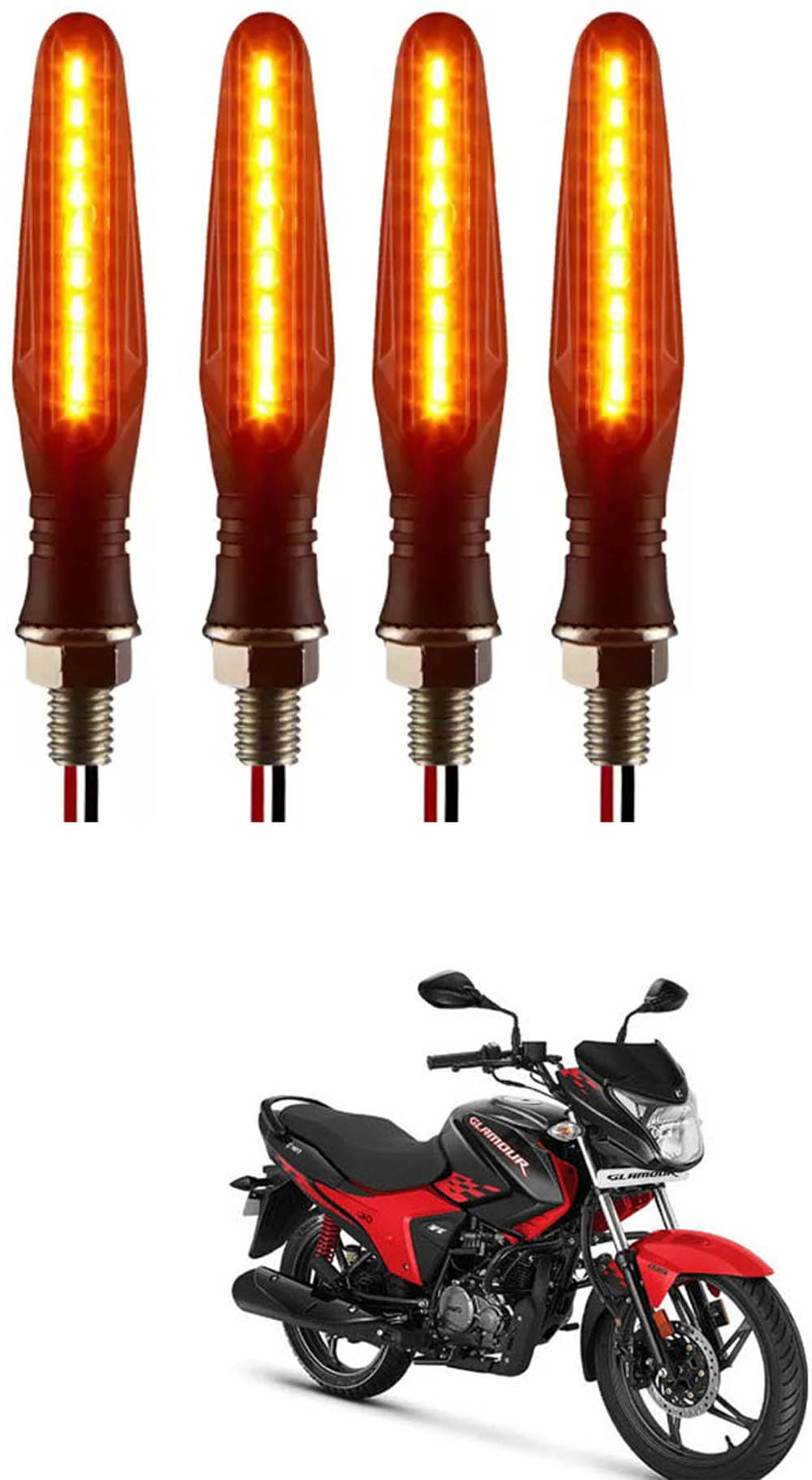Genric Indicator Light For Hero ( Pack of 4 ) Genric Indicator Light For Hero ( Pack of 4 )