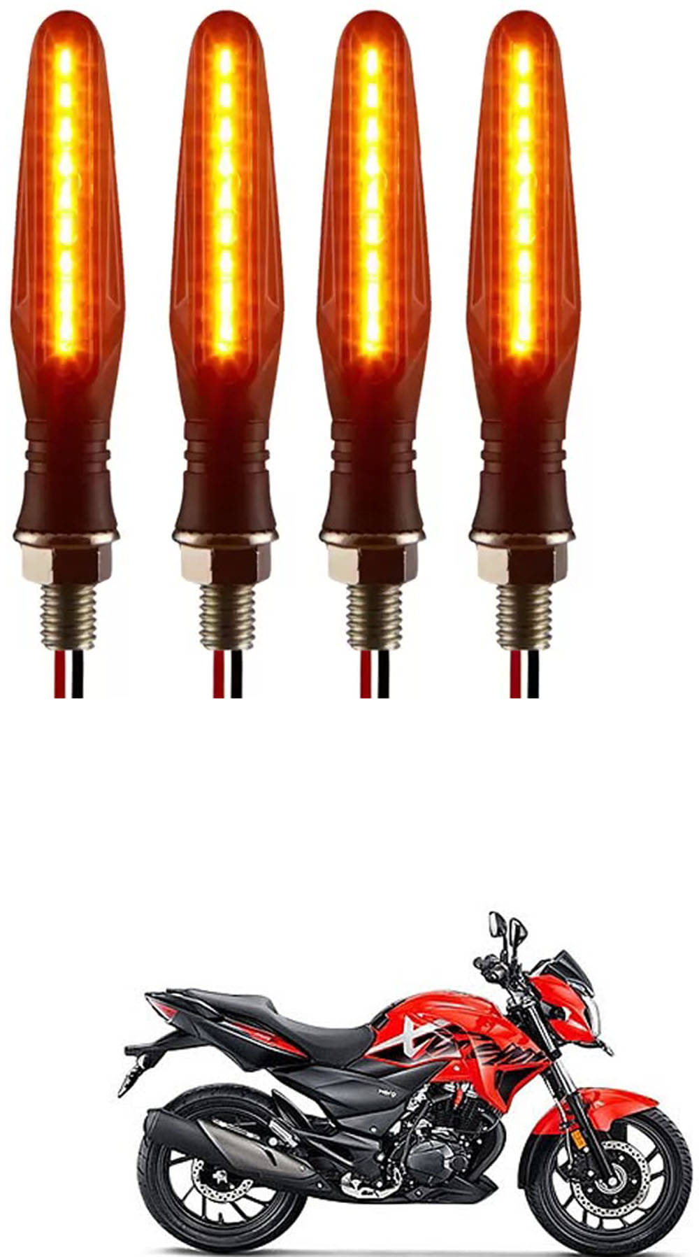 Genric Indicator Light For Hero ( Pack of 4 ) Genric Indicator Light For Hero ( Pack of 4 )