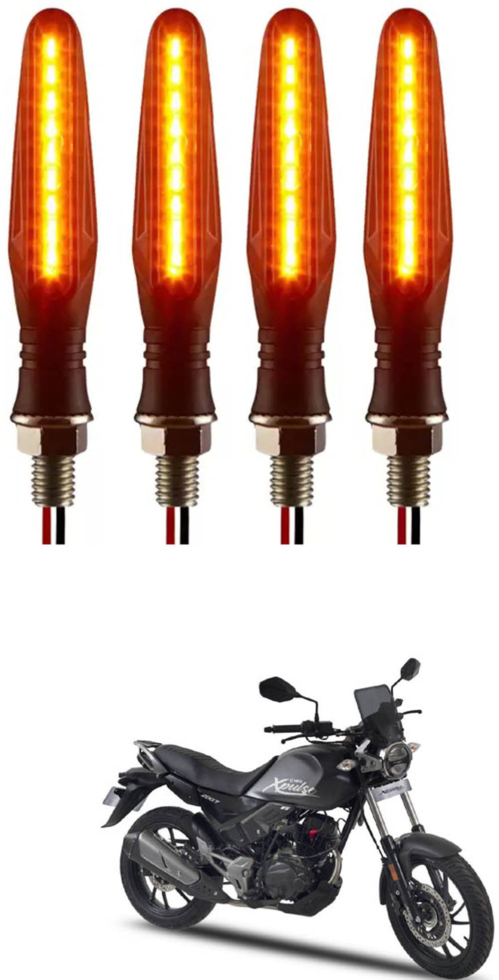     			Genric Indicator Light For Hero ( Pack of 4 )