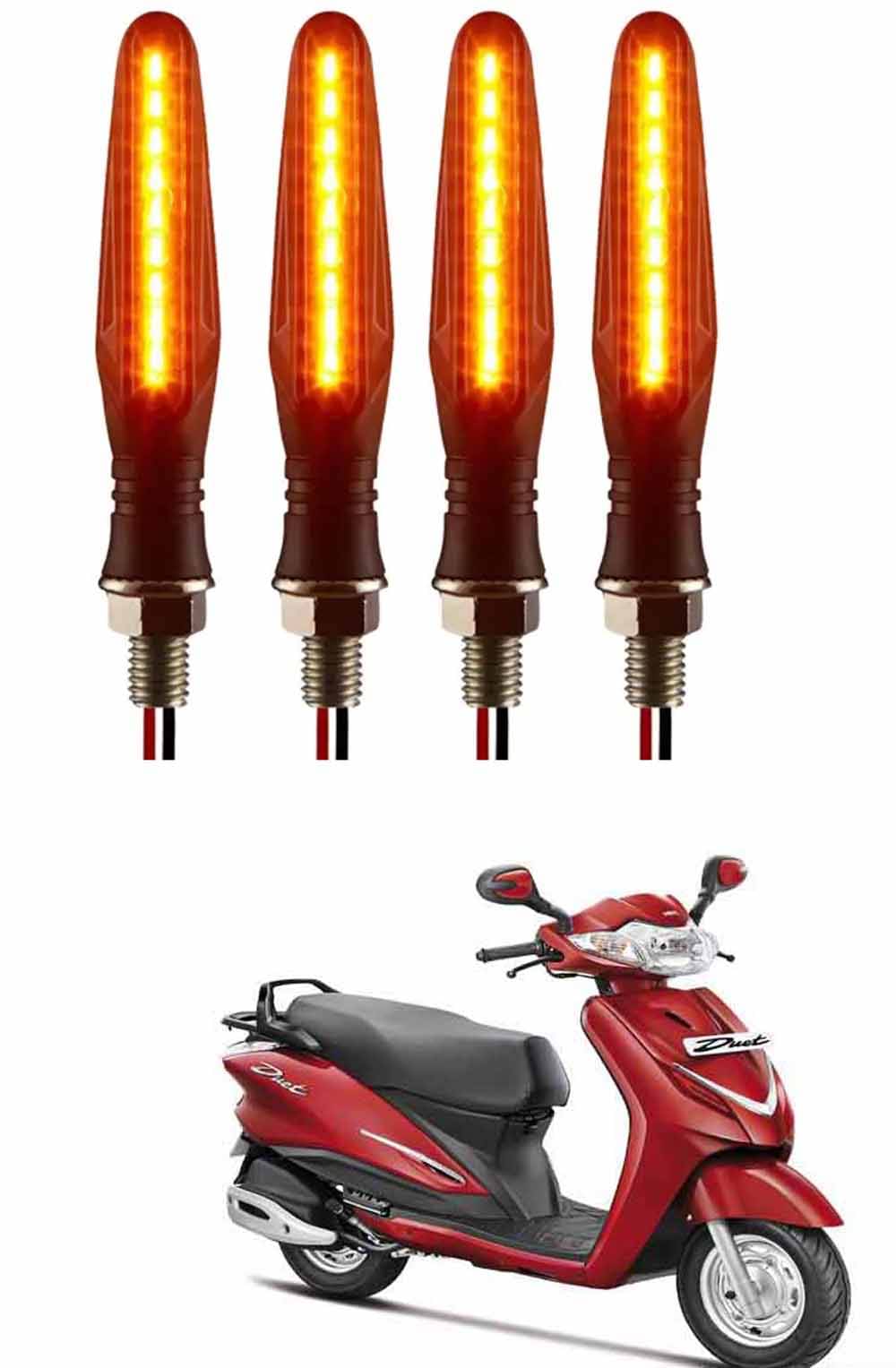     			Genric Indicator Light For Hero ( Pack of 4 )
