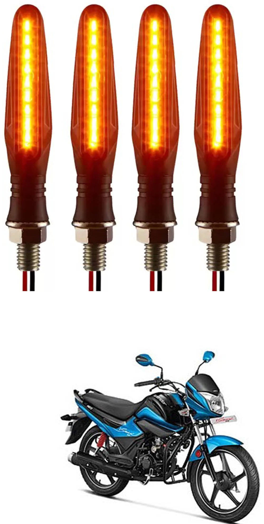 Genric Indicator Light For Hero ( Pack of 4 ) Genric Indicator Light For Hero ( Pack of 4 )