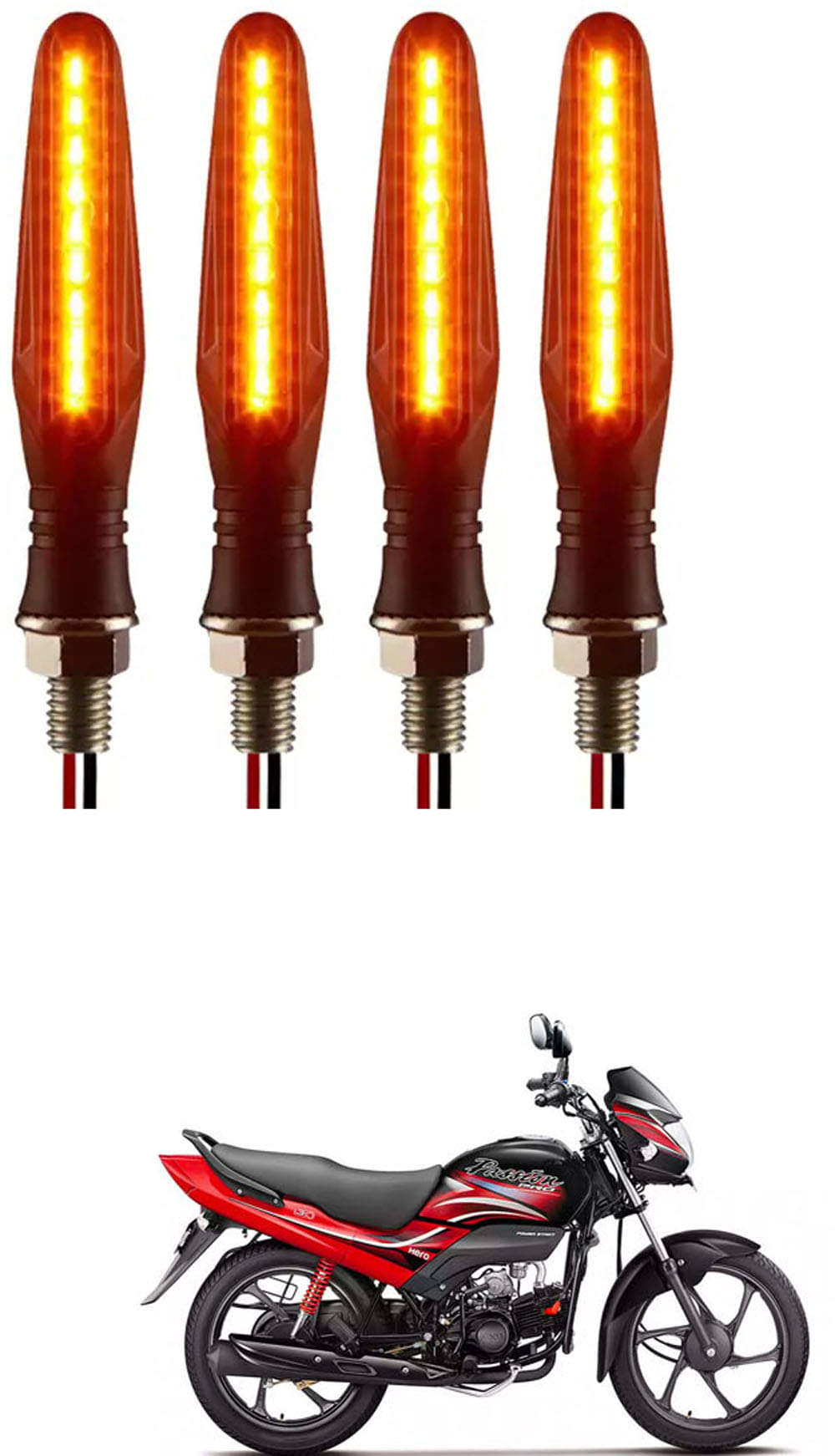     			Genric Indicator Light For Hero ( Pack of 4 )