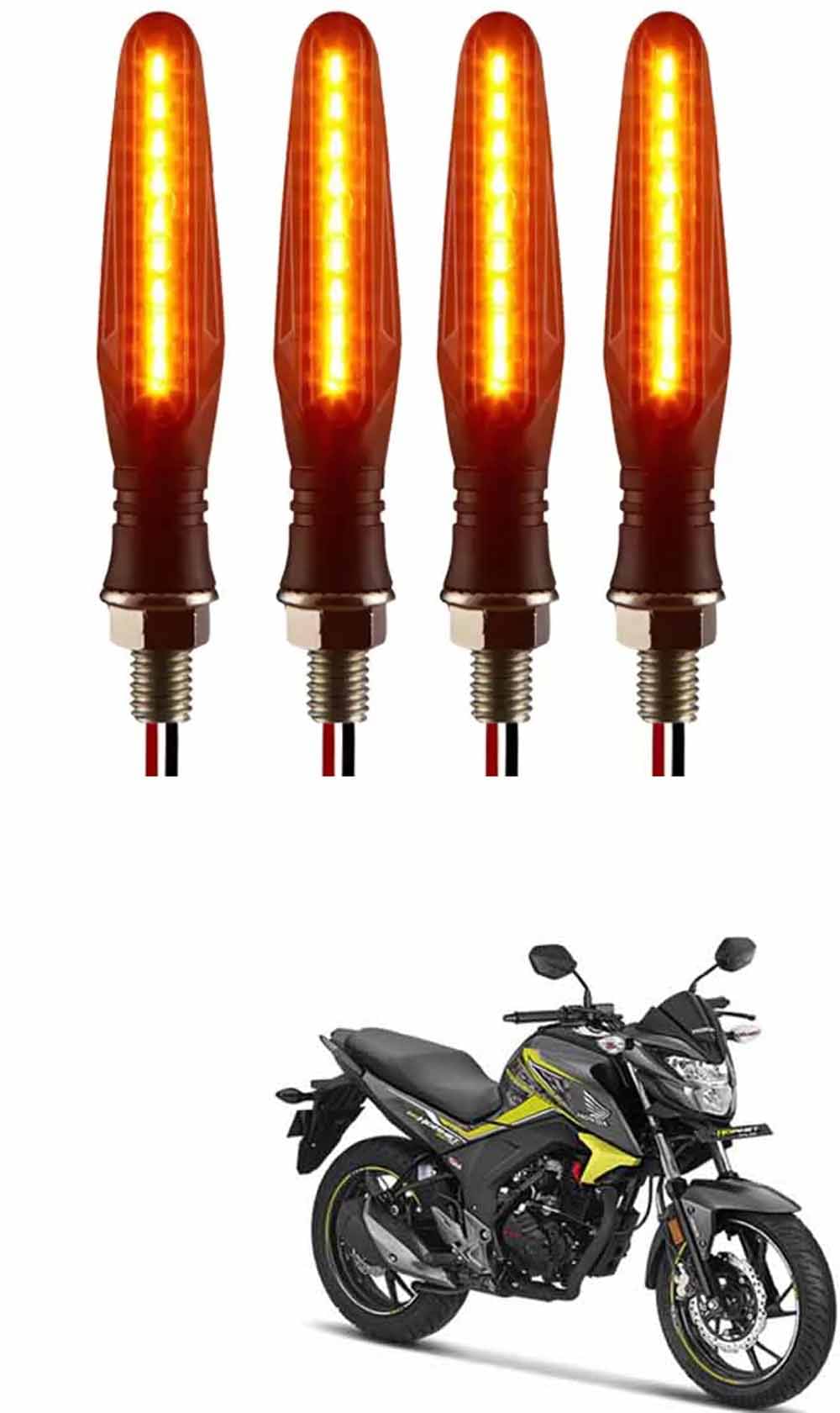 Genric Indicator Light For Honda ( Pack of 4 ) Genric Indicator Light For Honda ( Pack of 4 )